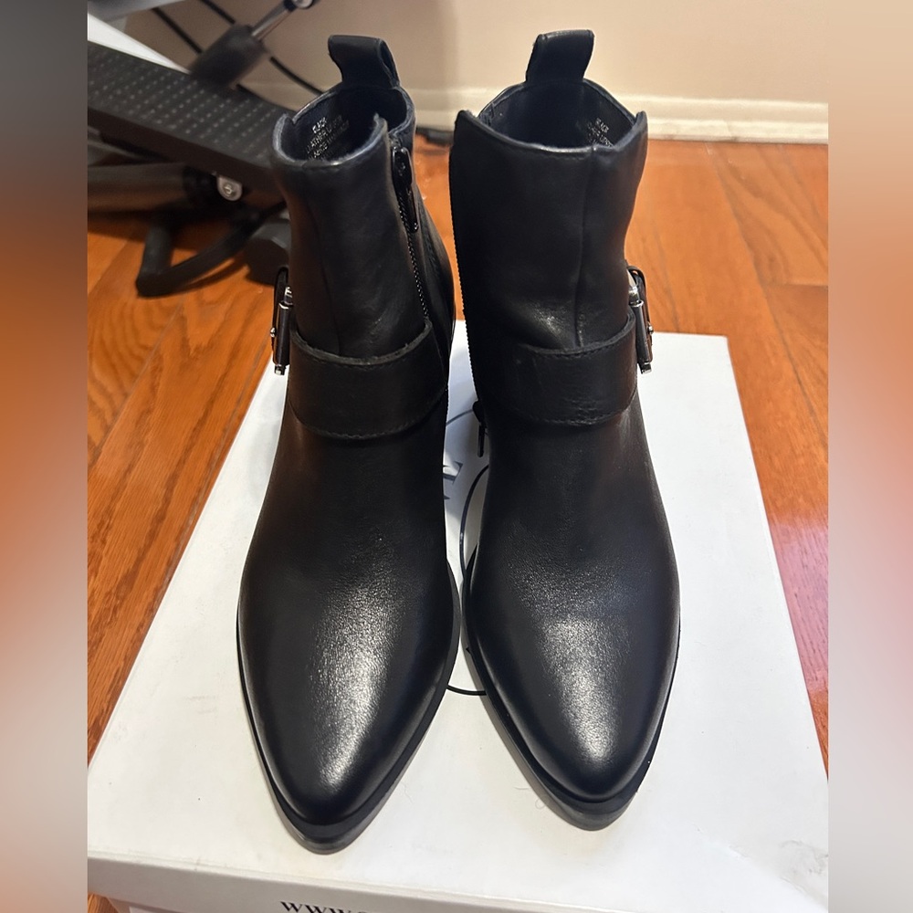 Steven madden rayelle black booties